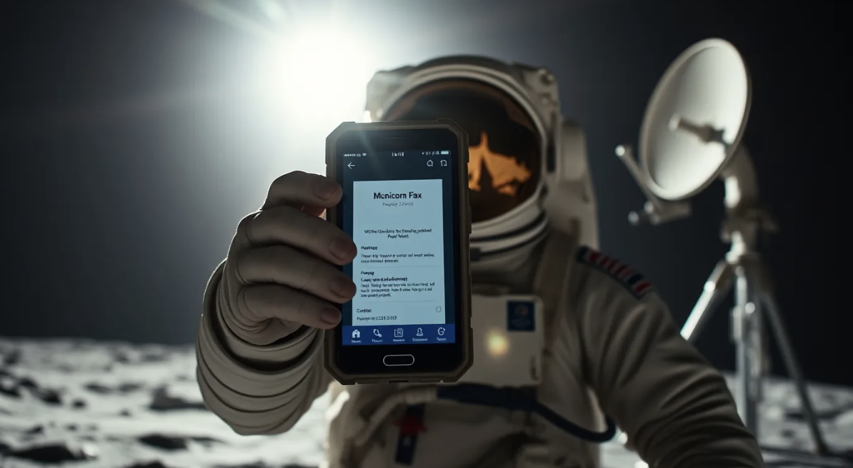 How to Send a Fax When You’re on Another Planet?