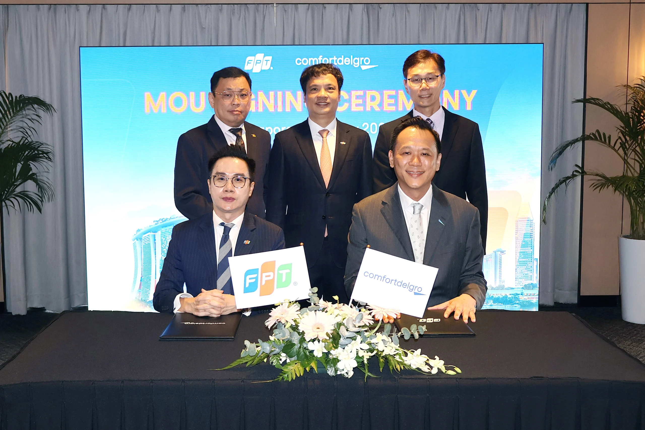 FPT and ComfortDelGro Join Forces on AI Smart Mobility Deal Across Asia